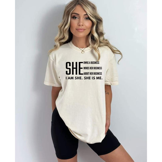 SHE BUSINESS OWNER TSHIRT