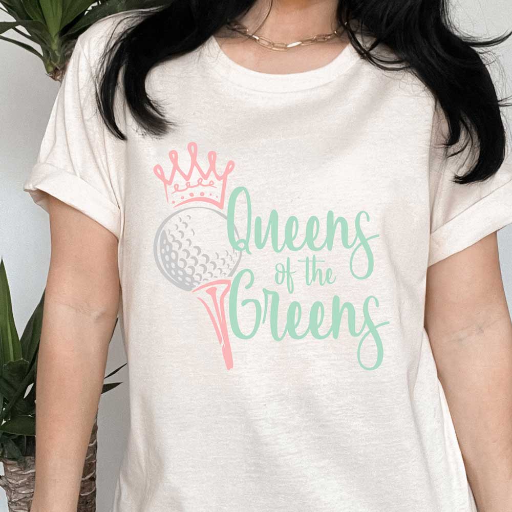 Queens of the Greens Golf Tshirt