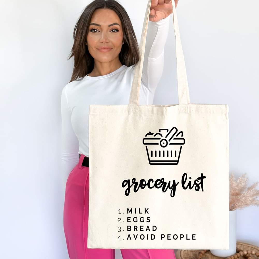 Reusable Organic Canvas Tote Bags