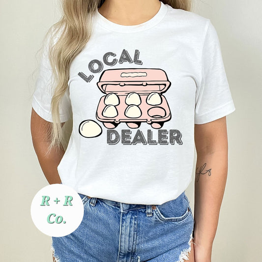 LOCAL EGG DEALER EASTER TSHIRT