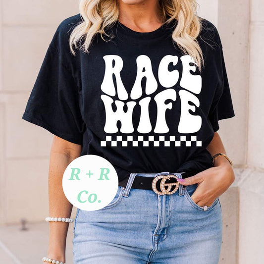 Race wife tshirt