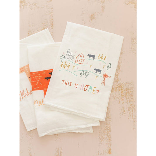 This is Home Flour sack tea towel