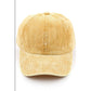 Stonewashed Corduroy Baseball Cap