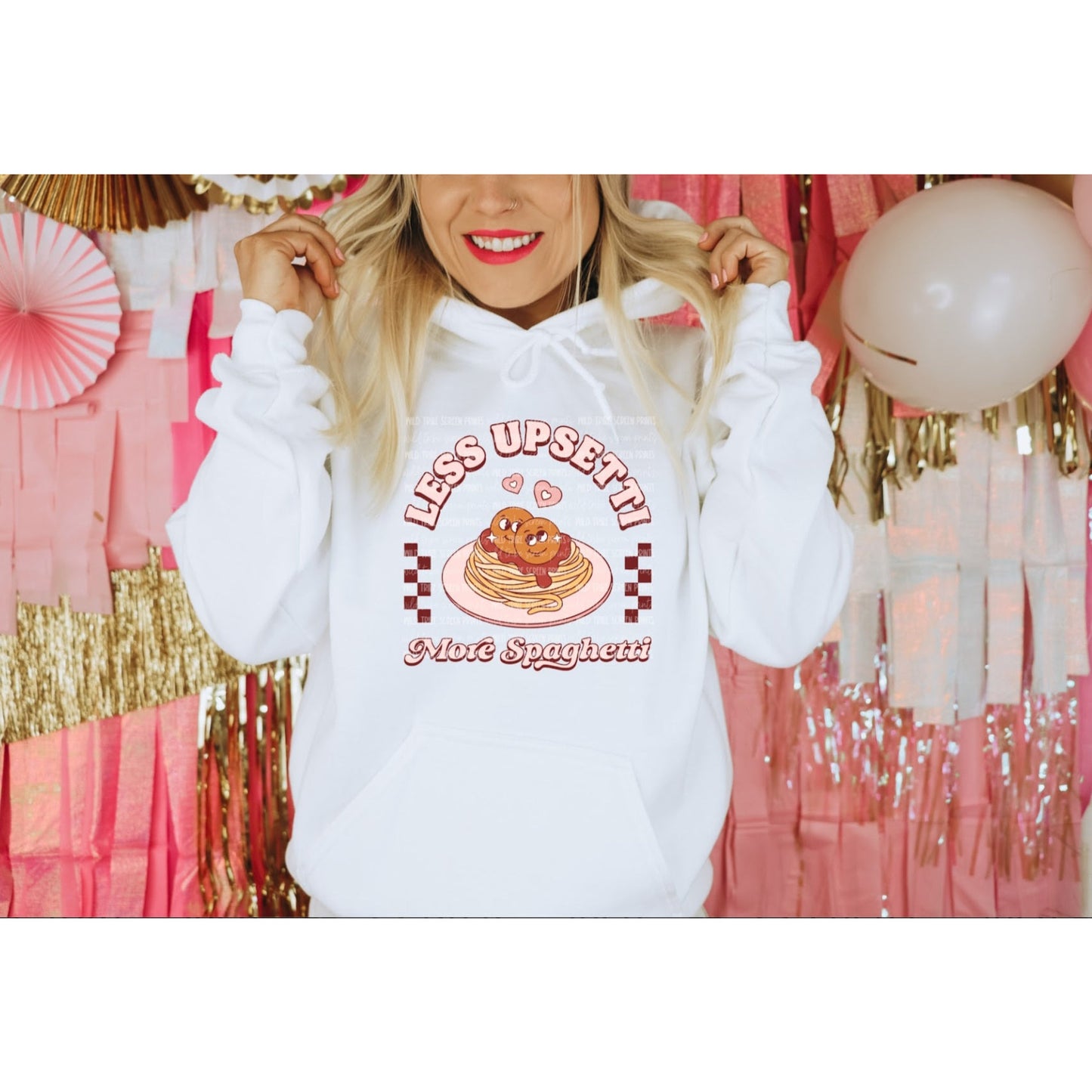 Less upsetti valentine tee