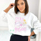 pink stay golden tee