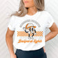Summer Nights Baseball Lights Retro Tshirt
