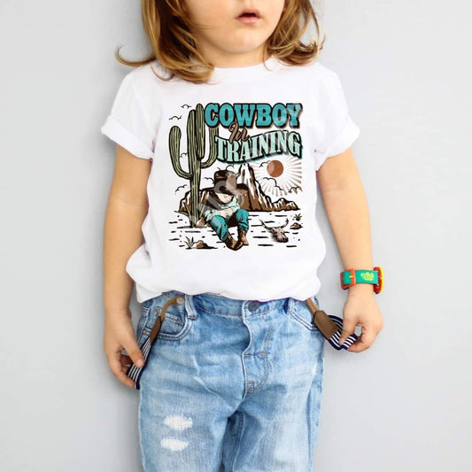 Cowboy in training